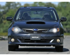Ангельские глазки на Subaru Impreza WRX 2007 - 2011